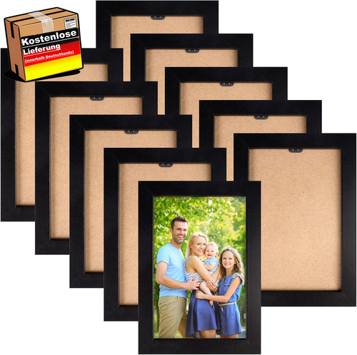 Bilderrahmen set 10x15 holz - set, cm