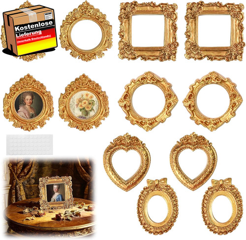 Mini bilderrahmen set - set, 12