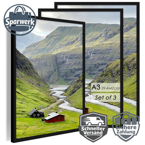Bilderrahmen 3er set - a3,
