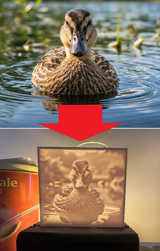 Litophania personalisiert - 3d,